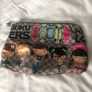 Harajuku Lovers Skater Girls Cosmetic Bag